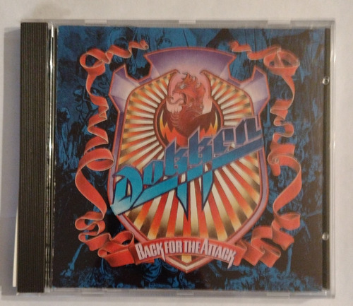 Dokken Back For The Attack Cd Usa Primera Ed Impecable