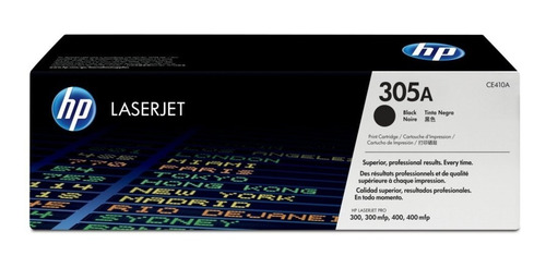 Imagem 1 de 2 de Cartucho De Toner Original Hp Ce410a 305a M351 M451 M451dw