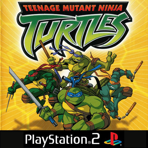 Teenage Mutant Ninja Turtles Ps2 Juego Físico Español Play 2