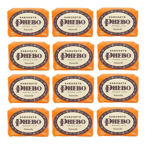 Phebo Naturalle 90g (kit 12 Sabonetes)