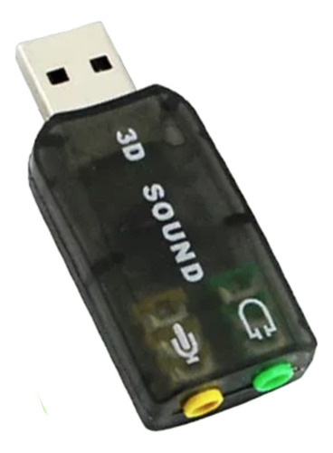 Adaptador Usb 2.0 Tarjeta De Sonido 5.1 Canales Audio 3d Ppc