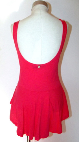 Hermoso Top Musculosa Con Volado Alló Martinez 44 Impecable