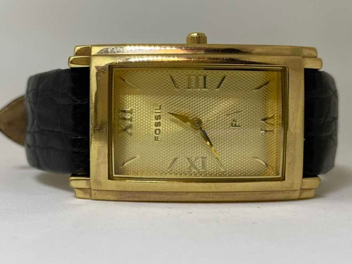 Relógio Fossil F2 Feminino Original Banhado Ouro Es-8808