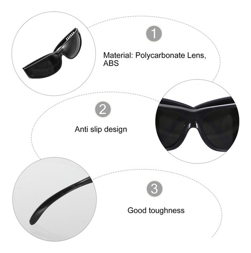 Gafas De Soldadura A Prueba De Polvo, 12 Unidades