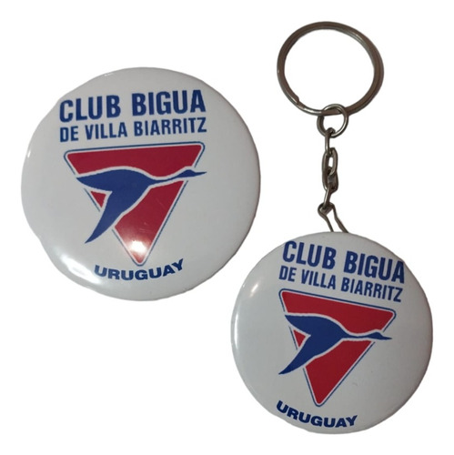 Biguá, Llavero Destapador + Pin. Todos Los Equipos