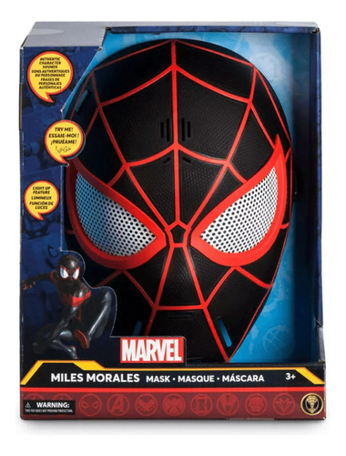 Mascara Con Luces De Spiderman Y Miles Morales (marvel)