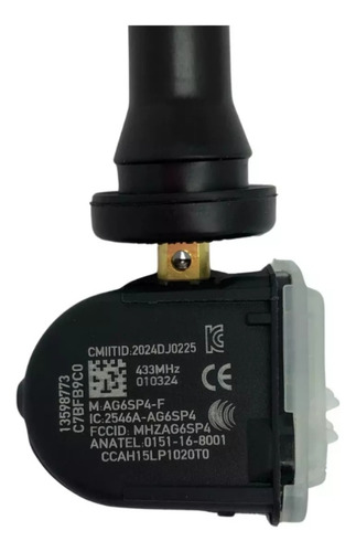 Sensor Tpms Pressao Pneu Gm Onix Cobalt Prisma Cruze S10