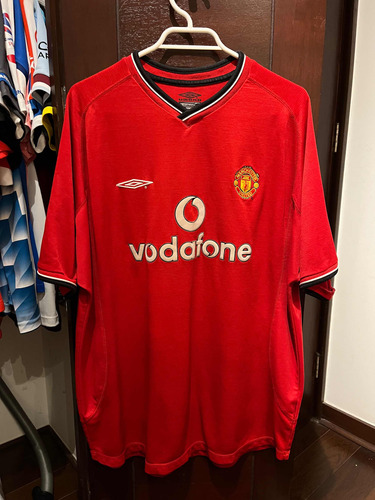 Camiseta Manchester United 2001-2002