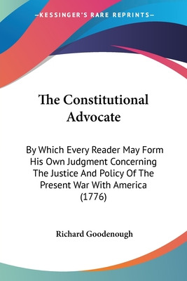 Libro The Constitutional Advocate: By Which Every Reader ...