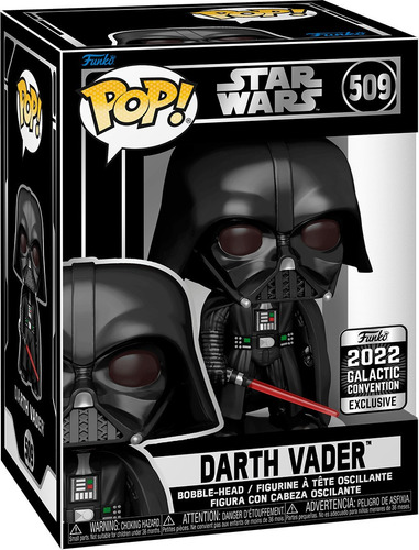 Funko Star Wars 509 Darth Vader Galactic Convention Exclusi