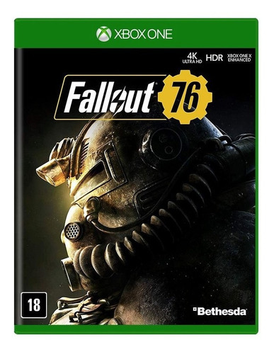 Jogo Mídia Física Fallout 76 Bethesda Para Xbox One