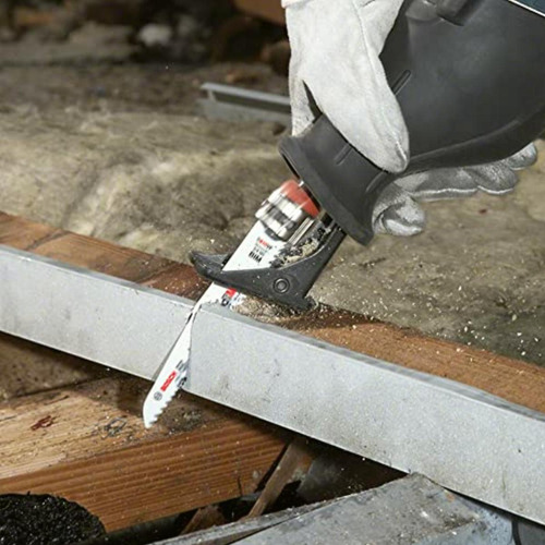 Pack X5 Hojas Para Sierra Sable S610DF Pesado Para Madera Y Metal Bosch