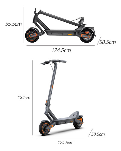 Scooter Yadea X1 Elite 1500w 32km/h Batería 14.5ah