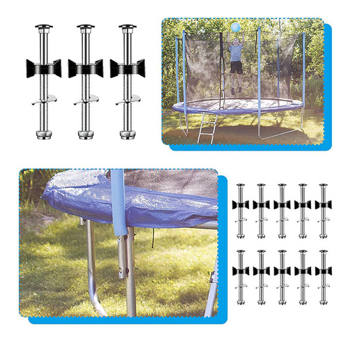 20 Piezas, Tornillos For Trampolín, Accesorios For Trampol