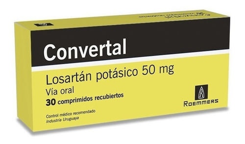 Convertal® 50mg X 30 Comprimidos