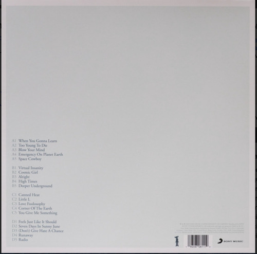 Jamiroquai High Times Singles 1992-2006 Vinilo Nuevo 2 Lp