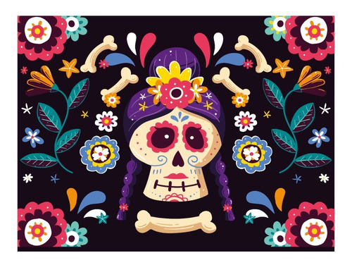 Mouse Pad Catrina Mama Coco Rectangular