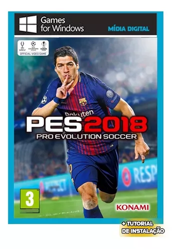 PRO EVOLUTION SOCCER 2018 Midia Digital Xbox 360 PES18 - Wsgames