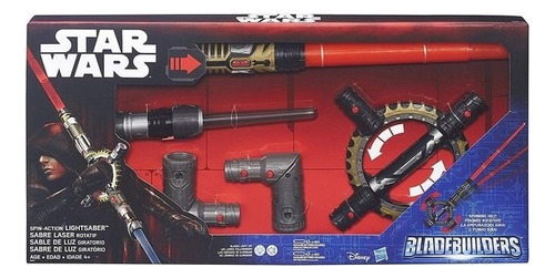 Star Wars Lightsaber Sable De Luz Giratorio Hasbro Shp