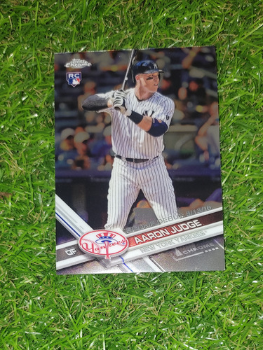 Cv Aaron Judge Rookie Card 2017 Topps Chrome Rc