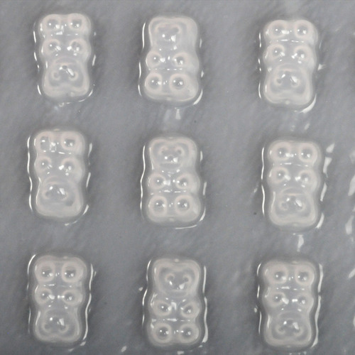Molde Para Gelatina En Forma De Mini Ositos De Gomita