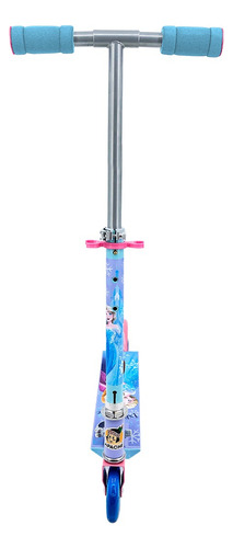 Apache Scooter Frozen Apache Plegable 100mm Color Azul/rosa