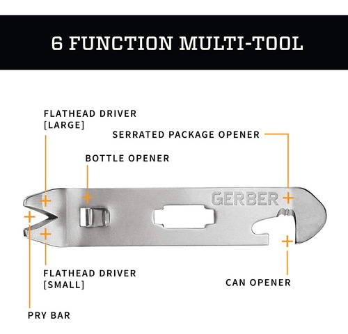 Gerber Gear Gerber Devour Multi-fork, Herramienta De Aliment