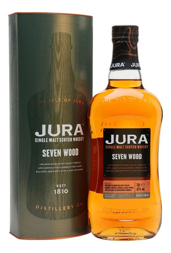 Whisky Jura Seven Wood X 700 Ml - Single Malt - Escocia 