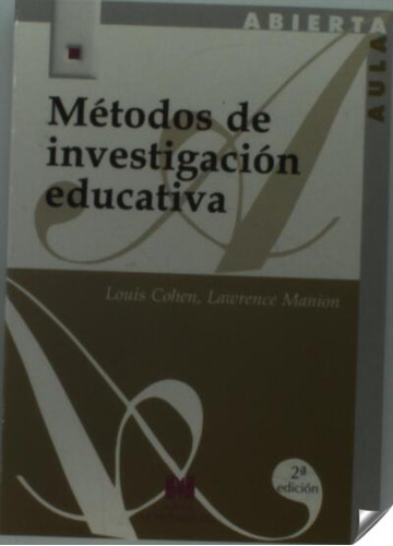 Metodos De Investigacion Educativa