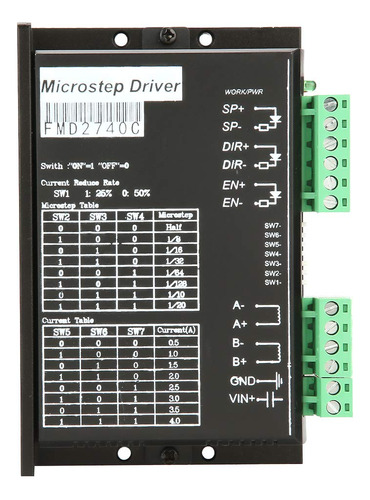 Controlador Motor Paso Cnc Fase Micropaso