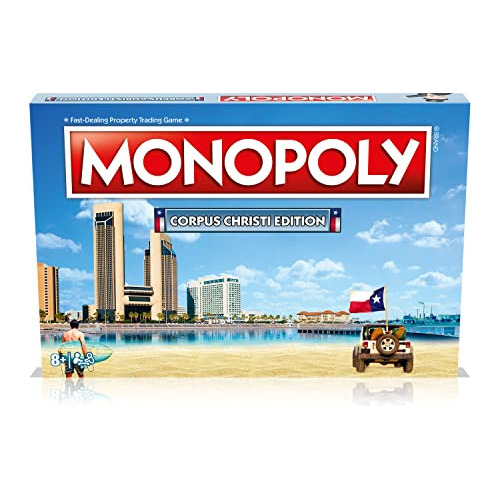Corpus Christi Monopoly, Juego De Mesa Familiar Para T4bwz