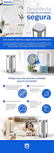 Philips Uv-c Lampara Desinfectante Ultravioleta