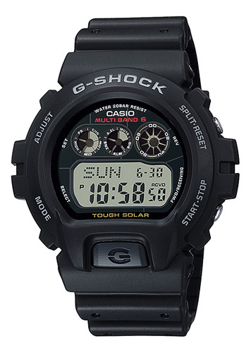 Reloj Casio G-shock Gw-6900-1cr Color De La Correa Negro