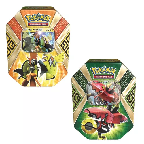 Lata Colecionável Guardiões Das Ilhas - Tapu Koko Gx - Pokemon - #