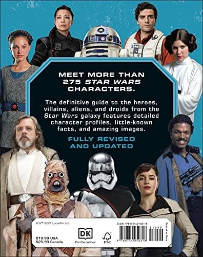Book : Star Wars Character Encyclopedia, Updated And...