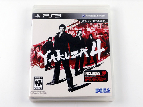 Yakuza 4 Original Playstation 3 Ps3