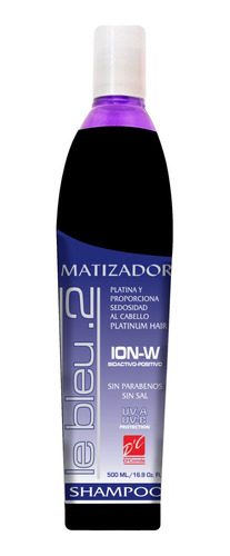 Shampoo D Conde Matizador Azul Sin Sal Sin Sulfato 500ml