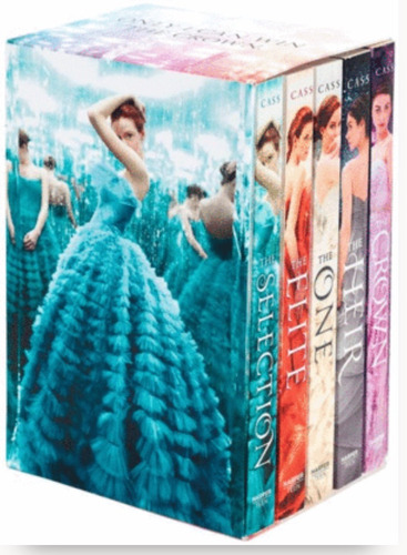 The Selection 5 Libros Box Set Serie Completa En Inglés Cass