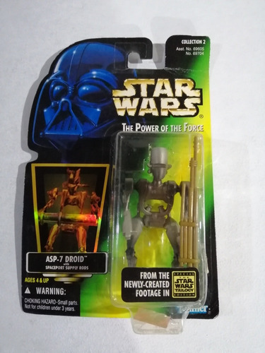 Star Wars The Power Of The Force Asp-7 Droid 1996 #2