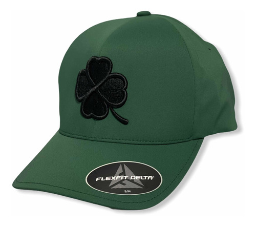 Gorra Flexfit Delta Mí Trébol Suerte Verde Obscuro