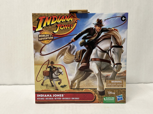 Figura Indiana Jones Con Caballo Accesorios Hasbro
