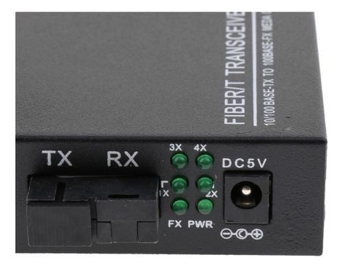 Transceptor De Fibra Convertidor Ethernet De 100 Mbps