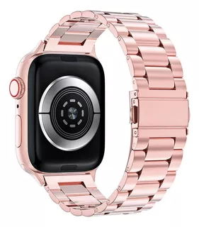 Correa Acero Eslabones Para Apple Watch - Todas Las Medidas