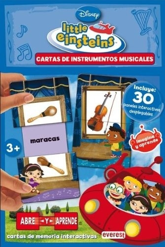 Cartas De Instrumentos Musicales Little Einsteins Disney - D