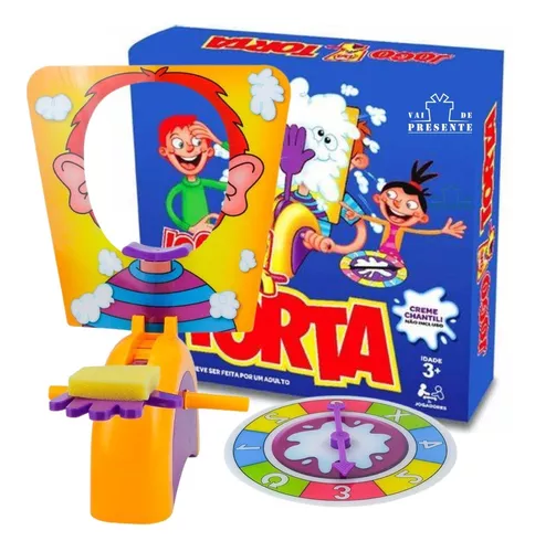 Jogo Da Torta Divertido Torta Na Cara Crianças E Adultos