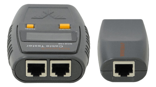 Tester 2-rj45 Bnc Pinzas C/display C/audio Req-4-aaa