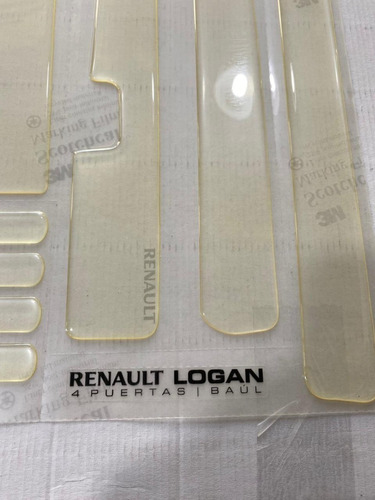 Protector Original Kit Paragolpes Transparente Renault Logan
