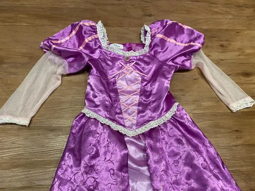 Fantasia Princesa Rapunzel Enrolados Disney Store Tam 9 10