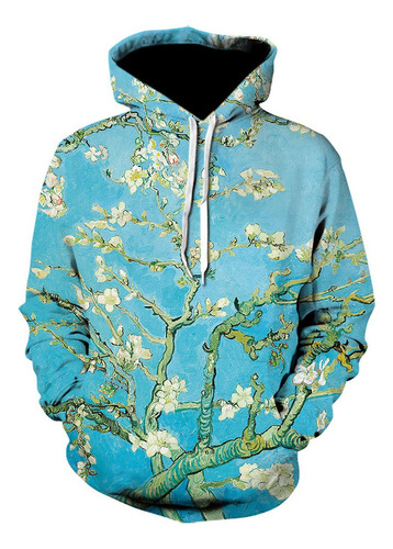 Vincent Willem Van Gogh Sudadera Casual De Manga Larga