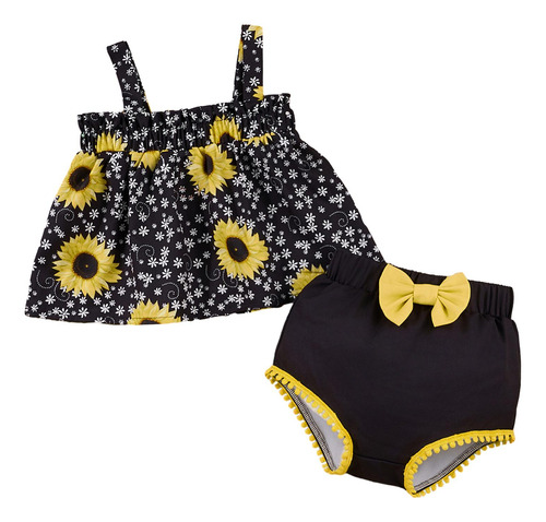 Conjunto De Ropa Para Niña, Conjunto De Ropa De Verano Para